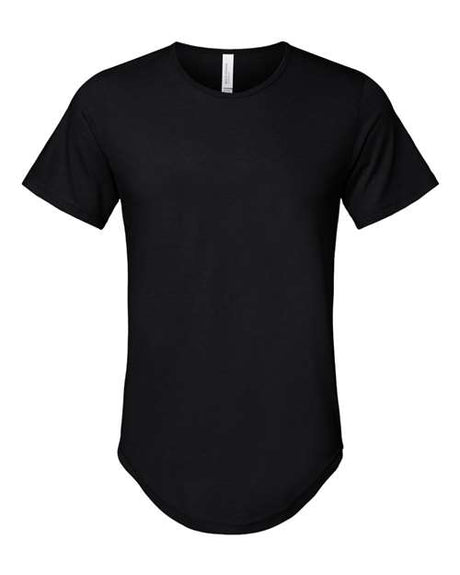 BELLA + CANVAS Men's Jersey Curved Hem Tee