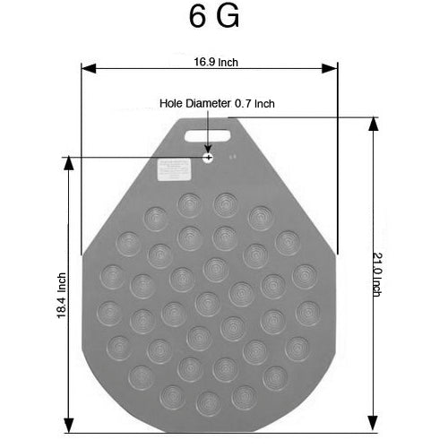 Divider-Rounder Molding Plate # 6G