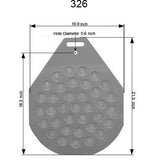 Divider-Rounder Molding Plate 36 Part # 326 - Erika 9/20, Item Number S066/8