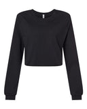 Bella + Canvas Women's FWD Fashion Crop Long Sleeve Tee