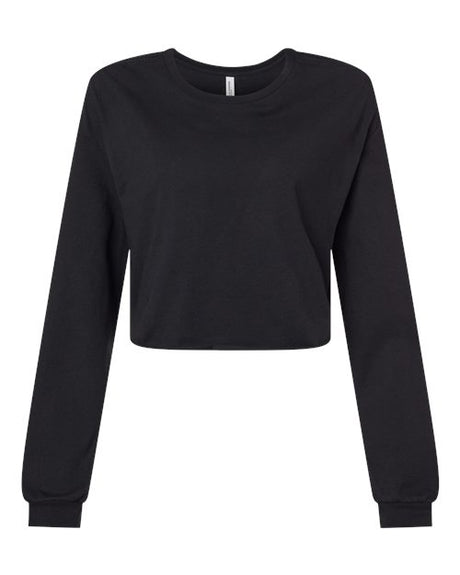 Bella + Canvas Women's FWD Fashion Crop Long Sleeve Tee
