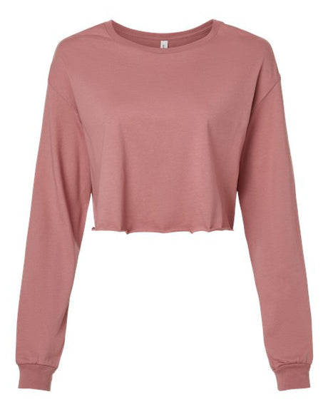 Bella + Canvas Women's FWD Fashion Crop Long Sleeve Tee