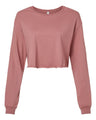 Bella + Canvas Women's FWD Fashion Crop Long Sleeve Tee