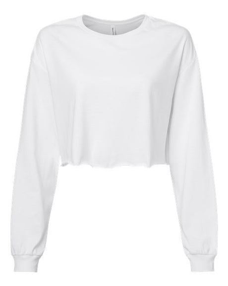 Bella + Canvas Women's FWD Fashion Crop Long Sleeve Tee