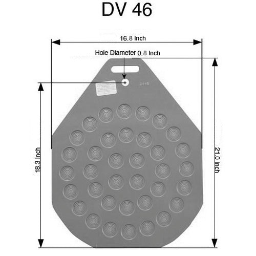 Divider-Rounder Molding Plate # DV 46