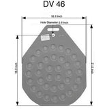 Divider-Rounder Molding Plate # DV 46
