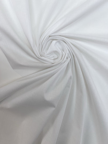 Polyamide Cotton Weft Stretch Interlining White Shades