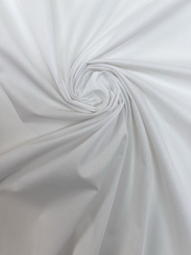 Polyamide Cotton Weft Stretch Interlining White Shades
