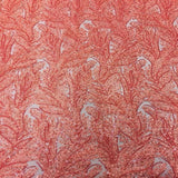 Floral Sequin Lace Fabric 52" Wide Polyester