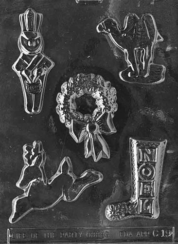 Assortment with Stocking Chocolate Mold