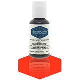 Electric Red Soft Gel Paste Food Color - AmeriColor 167