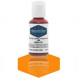 Apricot Soft Gel Paste Food Color - AmeriColor 168