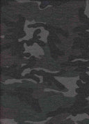 French Terry Camouflage Print Fabric 1 Yard Soft Stretch Cozy Texture 58/60" Wide