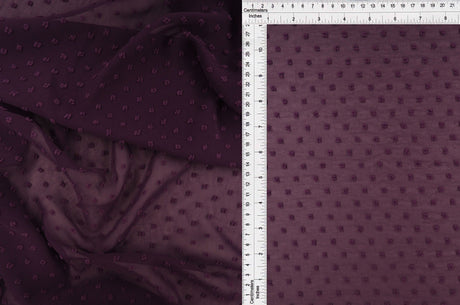 Swiss Dot Chiffon Fabric