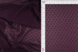 1 Yard Swiss Dot Chiffon Solid Woven Fabric Lightweight Sheer Drapery 57/58" Width