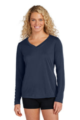 Sport-Tek® Women's Long Sleeve PosiCharge Competitor V-Neck Tee
