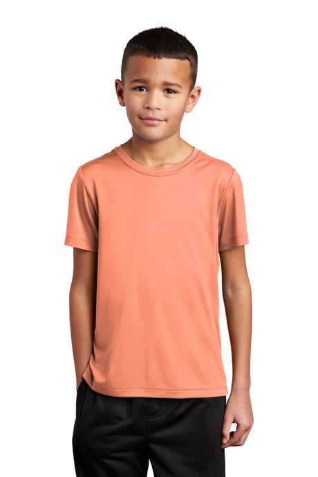 Sport-Tek® Youth Posi-UV Pro Crew Neck Short Sleeve Tee