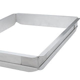 Winco Aluminum Sheet / Bun Pan Extender 2" High, Full Size (fits 18 x 26 pan)