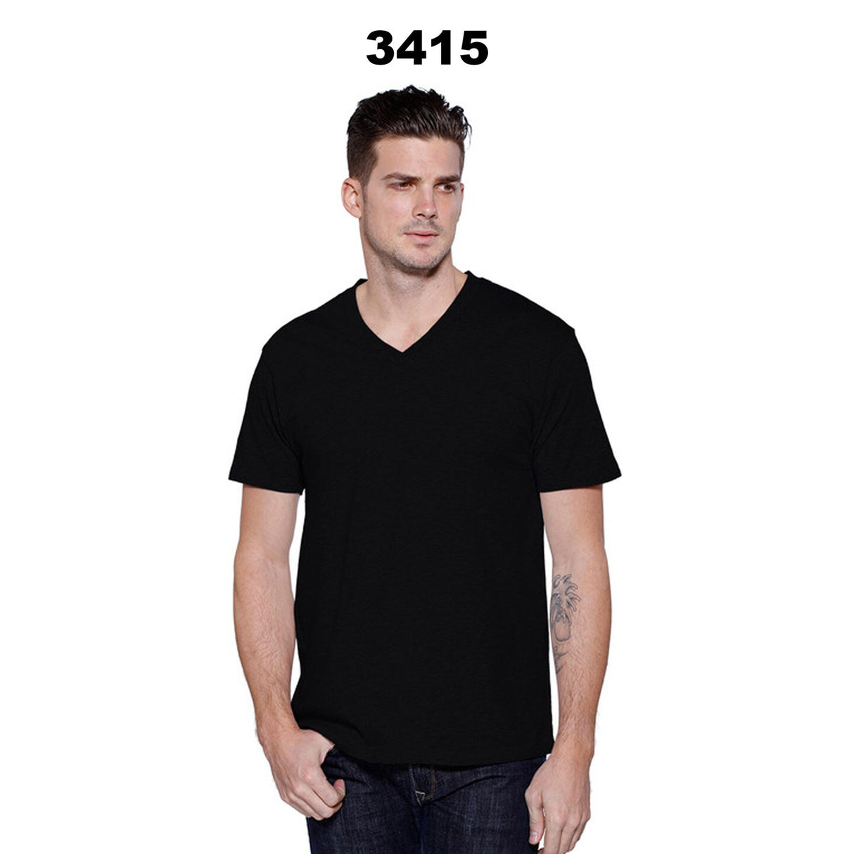 BELLA + CANVAS® Triblend V-Neck Short Sleeve Tee