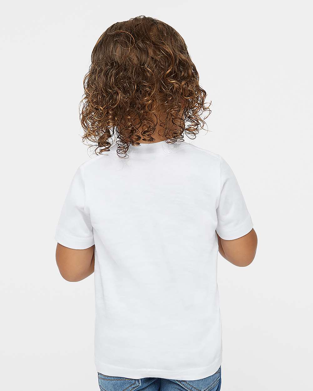 RADYAN® Toddler Fine Crewneck Short Sleeve Jersey Tee - 3321