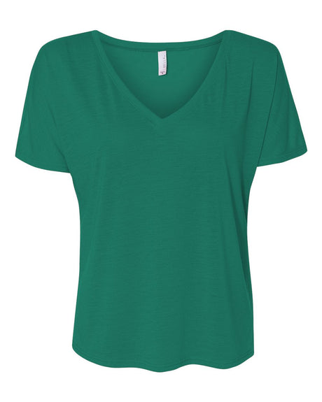 BELLA + CANVAS® Women’s Slouchy Short Sleeve V-Neck Tee
