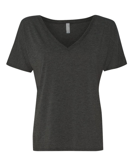 BELLA + CANVAS® Women’s Slouchy Short Sleeve V-Neck Tee