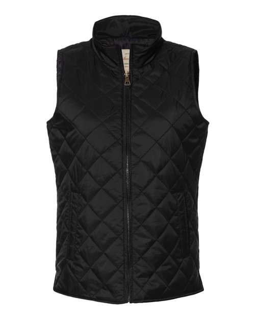 Women's Vintage Diamond Quilted Vest