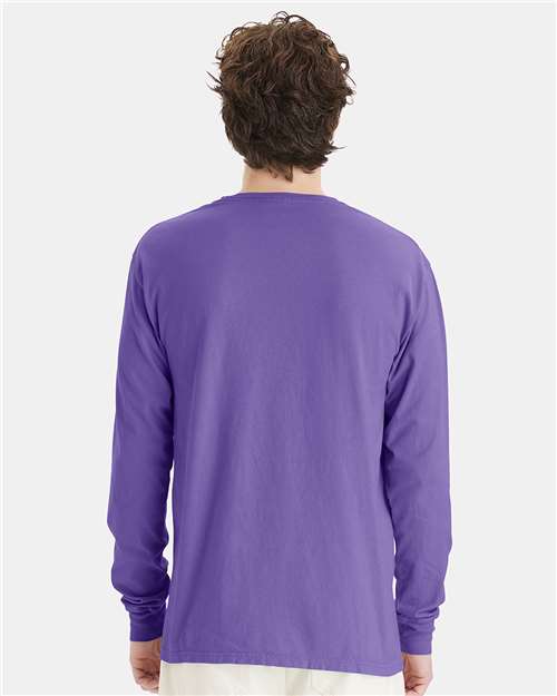 Garment-Dyed Long Sleeve T-Shirt