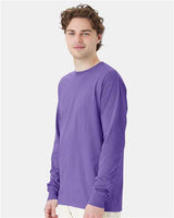 Garment-Dyed Long Sleeve T-Shirt