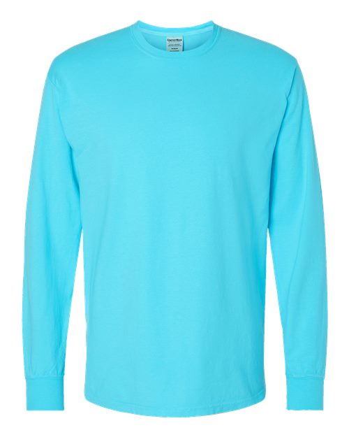 Garment-Dyed Long Sleeve T-Shirt