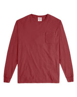 ComfortWash by Hanes Unisex Garment-Dyed Long Sleeve T-Shirt With Pocket