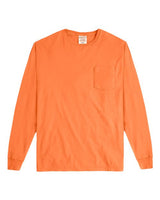 ComfortWash by Hanes Unisex Garment-Dyed Long Sleeve T-Shirt With Pocket