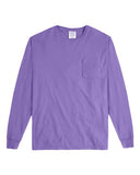 ComfortWash by Hanes Unisex Garment-Dyed Long Sleeve T-Shirt With Pocket