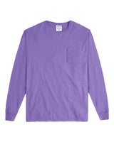 ComfortWash by Hanes Unisex Garment-Dyed Long Sleeve T-Shirt With Pocket