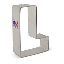 Cookie Cutter Letter L - New - 8020A