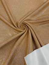 Stretch Shimmer Glitter Polyester Spandex Fabric - Shimmer Glitter, 58-60" Width (1 Yard)