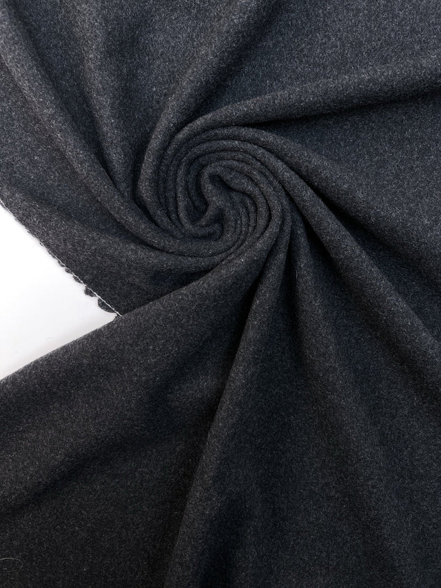 Wool Tweed Gray Shades Fabric