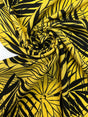 Wool Floral Print Yellow