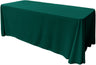 Rectangular Seamless Polyester Poplin Fabric - 86" X 120", Multiple Colors (1 Piece)