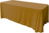 Rectangular Seamless Polyester Poplin Fabric - 86" X 120", Multiple Colors (1 Piece)
