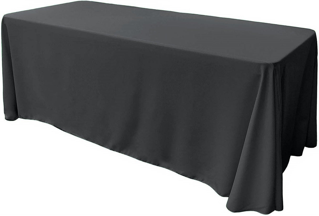 Rectangular Seamless Polyester Poplin Fabric - 86" X 120", Multiple Colors (1 Piece)