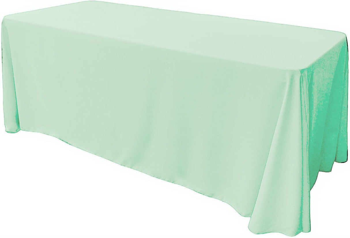 Rectangular Seamless Polyester Poplin Fabric - 86" X 120", Multiple Colors (1 Piece)