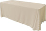 86" X 132" Rectangular Seamless Polyester Poplin Fabric - Rectangular Seamless, Party Wedding Tablecloth, 86" X 132" (1 Piece)