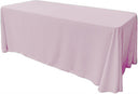 86" X 132" Rectangular Seamless Polyester Poplin Fabric - Rectangular Seamless, Party Wedding Tablecloth, 86" X 132" (1 Piece)
