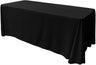 86" X 132" Rectangular Seamless Polyester Poplin Fabric - Rectangular Seamless, Party Wedding Tablecloth, 86" X 132" (1 Piece)