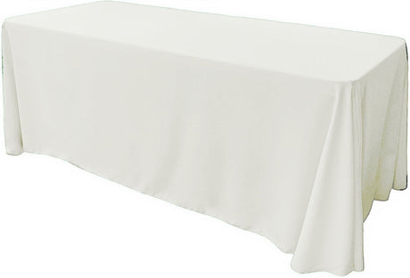 86" X 132" Rectangular Seamless Polyester Poplin Fabric - Rectangular Seamless, Party Wedding Tablecloth, 86" X 132" (1 Piece)