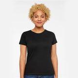 Women's Short Sleeve Crewneck Fine Jersey Tee