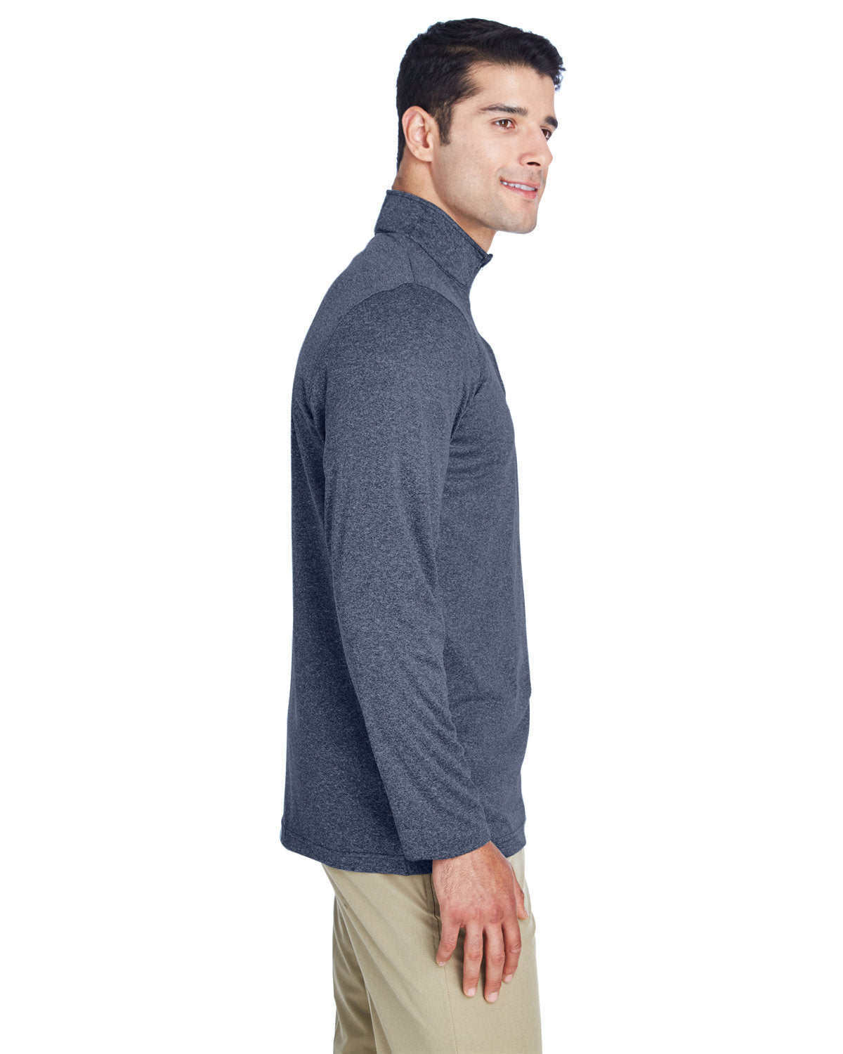 Men's Cool & Dry Heathered Performance Quarter-Zip