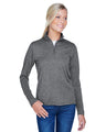 Ladies' Cool & Dry Heathered Performance Quarter-Zip