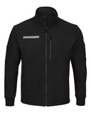 Bulwark Men's Tall Flame-Resistant Zip Front Fleece Jacket